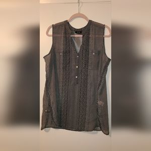Women's XL Apt 9 sheer sleeveless top